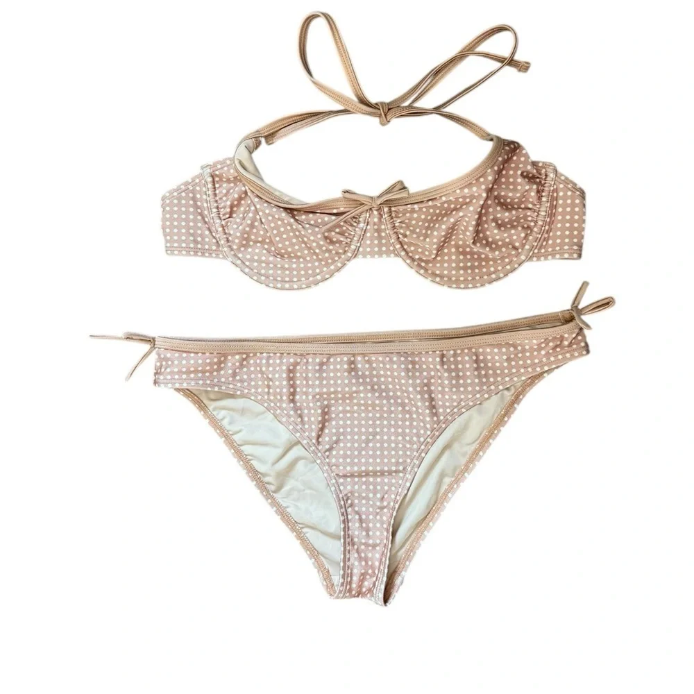 NWOT Solid & Striped Sydney Bikini Set READ